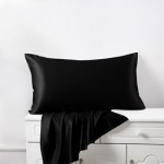 Black Silk Pillowcases for Sale