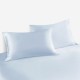 Baby Blue 22 Momme Mulberry Silk Pillowcase with Hidden Zipper for Sale Baby Blue 22 Momme Mulberry Silk Pillowcase with Hidden Zipper for Sale