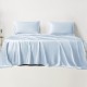 Baby Blue 22 Momme Mulberry Silk Sheet Set for Sale Baby Blue 22 Momme Mulberry Silk Sheet Set for Sale