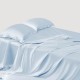 Baby Blue 22 Momme Mulberry Silk Sheet Set for Sale Baby Blue 22 Momme Mulberry Silk Sheet Set for Sale
