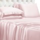 Baby Pink 22 Momme Mulberry Silk Fitted Sheet for Sale Baby Pink 22 Momme Mulberry Silk Fitted Sheet for Sale