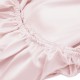 Baby Pink 22 Momme Mulberry Silk Fitted Sheet for Sale Baby Pink 22 Momme Mulberry Silk Fitted Sheet for Sale