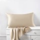 Beige 22 Momme Mulberry Silk Pillowcase with Hidden Zipper for Sale Beige 22 Momme Mulberry Silk Pillowcase with Hidden Zipper for Sale