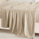 Beige 22 Momme Mulberry Silk Sheet Set for Sale Beige 22 Momme Mulberry Silk Sheet Set for Sale