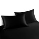 Black Envelope 22 Momme Mulberry Silk Pillowcase for Sale Black Envelope 22 Momme Mulberry Silk Pillowcase for Sale