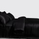Black 3 PCS 22 Momme Mulberry Silk Duvet Cover Set for Sale Black 3 PCS 22 Momme Mulberry Silk Duvet Cover Set for Sale