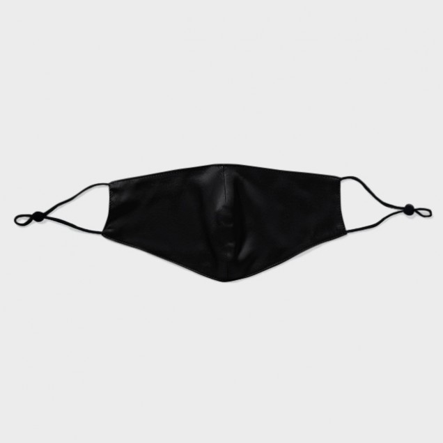 Black Double-Sided 22 Momme Silk Face Mask for Sale Black Double-Sided 22 Momme Silk Face Mask for Sale