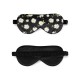Black Flower Silk Sleep Mask for Sale Black Flower Silk Sleep Mask for Sale