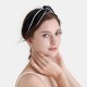 Black & Ivory Silk Headband for Sale Black & Ivory Silk Headband for Sale