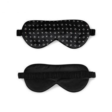 Black Silk Sleep Mask for Sale