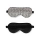 Black & Silver Silk Sleep Mask for Sale Black & Silver Silk Sleep Mask for Sale