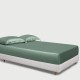 Celadon Green 22 Momme Mulberry Silk Fitted Sheet for Sale Celadon Green 22 Momme Mulberry Silk Fitted Sheet for Sale
