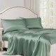 Celadon Green 22 Momme Mulberry Silk Flat Sheet for Sale Celadon Green 22 Momme Mulberry Silk Flat Sheet for Sale
