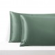 Celadon Green Envelope 22 Momme Mulberry Silk Pillowcase for Sale