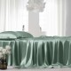 Celadon Green 22 Momme Mulberry Silk Sheet Set for Sale Celadon Green 22 Momme Mulberry Silk Sheet Set for Sale