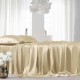 Champagne 22 Momme Mulberry Silk Sheet Set for Sale Champagne 22 Momme Mulberry Silk Sheet Set for Sale