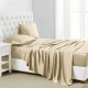 Champagne 22 Momme Mulberry Silk Sheet Set for Sale Champagne 22 Momme Mulberry Silk Sheet Set for Sale