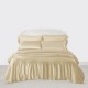 Champagne 3 PCS 22 Momme Mulberry Silk Duvet Cover Set for Sale Champagne 3 PCS 22 Momme Mulberry Silk Duvet Cover Set for Sale