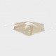 Champagne & White Double-Sided 22 Momme Silk Face Mask for Sale Champagne & White Double-Sided 22 Momme Silk Face Mask for Sale