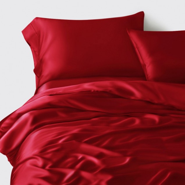 Cherry 22 Momme Mulberry Silk Duvet Cover for Sale Cherry 22 Momme Mulberry Silk Duvet Cover for Sale