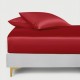Cherry 22 Momme Mulberry Silk Fitted Sheet for Sale Cherry 22 Momme Mulberry Silk Fitted Sheet for Sale