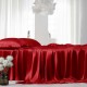 Cherry 22 Momme Mulberry Silk Sheet Set for Sale Cherry 22 Momme Mulberry Silk Sheet Set for Sale