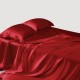 Cherry 22 Momme Mulberry Silk Sheet Set for Sale Cherry 22 Momme Mulberry Silk Sheet Set for Sale