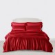 Cherry 3 PCS 22 Momme Mulberry Silk Duvet Cover Set for Sale Cherry 3 PCS 22 Momme Mulberry Silk Duvet Cover Set for Sale