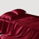 Claret 22 Momme Mulberry Silk Sheet Set for Sale Claret 22 Momme Mulberry Silk Sheet Set for Sale