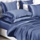 Dark Blue 22 Momme Mulberry Silk Duvet Cover for Sale Dark Blue 22 Momme Mulberry Silk Duvet Cover for Sale