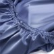 Dark Blue 22 Momme Mulberry Silk Fitted Sheet for Sale Dark Blue 22 Momme Mulberry Silk Fitted Sheet for Sale