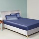 Dark Blue 22 Momme Mulberry Silk Sheet Set for Sale Dark Blue 22 Momme Mulberry Silk Sheet Set for Sale
