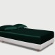 Dark Green 22 Momme Mulberry Silk Fitted Sheet for Sale Dark Green 22 Momme Mulberry Silk Fitted Sheet for Sale