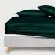 Dark Green 22 Momme Mulberry Silk Fitted Sheet for Sale Dark Green 22 Momme Mulberry Silk Fitted Sheet for Sale