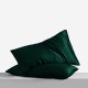 Dark Green Envelope 22 Momme Mulberry Silk Pillowcase for Sale Dark Green Envelope 22 Momme Mulberry Silk Pillowcase for Sale