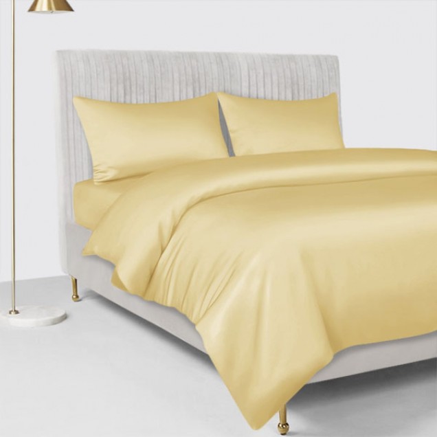 Gold 22 Momme Mulberry Silk Duvet Cover for Sale Gold 22 Momme Mulberry Silk Duvet Cover for Sale