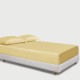 Gold 22 Momme Mulberry Silk Fitted Sheet for Sale Gold 22 Momme Mulberry Silk Fitted Sheet for Sale