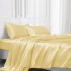 Gold 22 Momme Mulberry Silk Flat Sheet for Sale Gold 22 Momme Mulberry Silk Flat Sheet for Sale