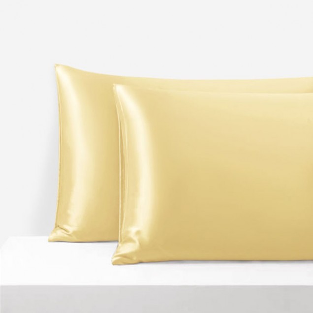 Gold Envelope 22 Momme Mulberry Silk Pillowcase for Sale Gold Envelope 22 Momme Mulberry Silk Pillowcase for Sale