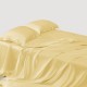 Gold 22 Momme Mulberry Silk Sheet Set for Sale Gold 22 Momme Mulberry Silk Sheet Set for Sale