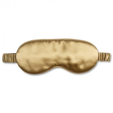Gold Silk Eye Mask for Sale