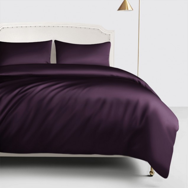 Grape 22 Momme Mulberry Silk Duvet Cover for Sale Grape 22 Momme Mulberry Silk Duvet Cover for Sale