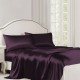 Grape 22 Momme Mulberry Silk Flat Sheet for Sale Grape 22 Momme Mulberry Silk Flat Sheet for Sale