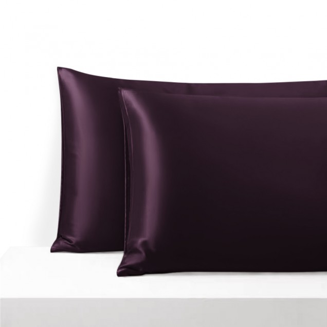 Grape Envelope 22 Momme Mulberry Silk Pillowcase for Sale Grape Envelope 22 Momme Mulberry Silk Pillowcase for Sale