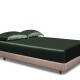 Hunter Green 22 Momme Mulberry Silk Fitted Sheet for Sale