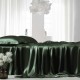 Hunter Green 22 Momme Mulberry Silk Sheet Set for Sale Hunter Green 22 Momme Mulberry Silk Sheet Set for Sale