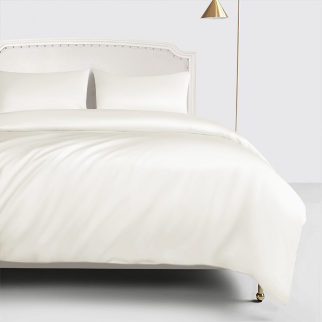 Ivory 22 Momme Mulberry Silk Duvet Cover for Sale Ivory 22 Momme Mulberry Silk Duvet Cover for Sale