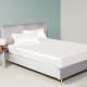 Ivory 22 Momme Mulberry Silk Fitted Sheet for Sale Ivory 22 Momme Mulberry Silk Fitted Sheet for Sale