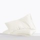 Ivory Envelope 22 Momme Mulberry Silk Pillowcase for Sale Ivory Envelope 22 Momme Mulberry Silk Pillowcase for Sale