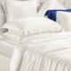 Ivory 3 PCS 22 Momme Mulberry Silk Duvet Cover Set for Sale Ivory 3 PCS 22 Momme Mulberry Silk Duvet Cover Set for Sale